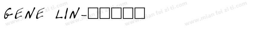 GENE LIN字体转换